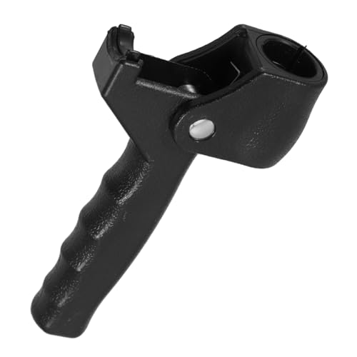 GARVALON 22mm ウォーキングスティック ハンドル 折りたたみ式 松葉杖補助具 ブラック 高齢者の な立ち補助具 快適なグリップ