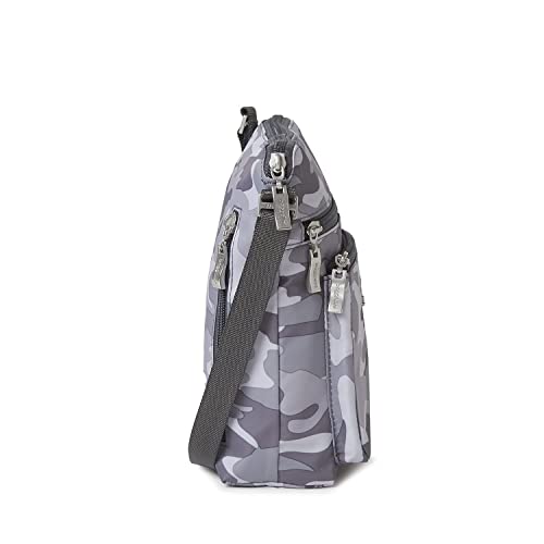 Image of Baggallini Pocket Crossbody Bags for Women 8x8 Small Lightweight Durable Water-resistant Travel Purse W /Rfid