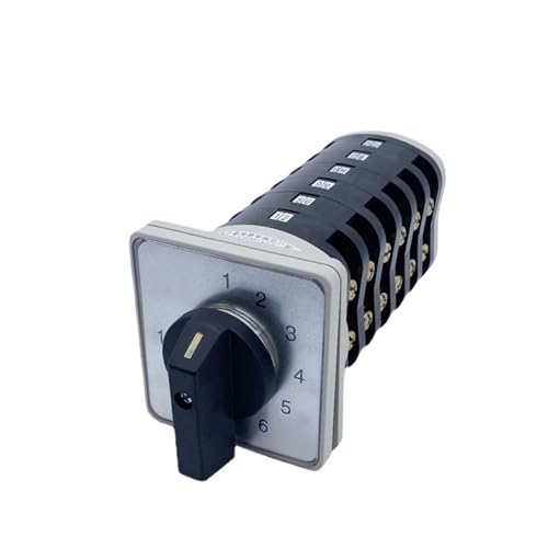 Interruptor rotativo de 63A con 24 terminales para optimizar la corriente en soldadoras