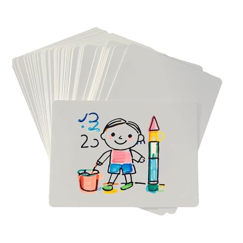 zeokoou Blank Playing Cards to Write on, Poker Size 2.5