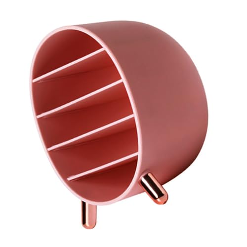 NOENNULL Soporte para Lápiz Labial, Organizador de Maquillaje con 5 Compartimentos, Caja de Almacenamiento de Cosméticos, Vitrina, Expositor de Lápiz Labial y Almacenamiento de Brillo de Labios para