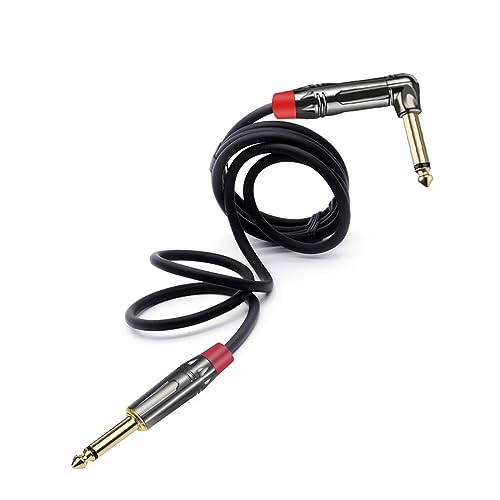 Câble 6.35mm mono mâle brancher un microphone sur ampli guitare