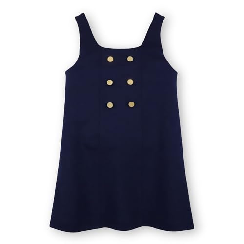 Hope & Henry Baby Girls' Ponte Jumper, 3-6 Months, Navy