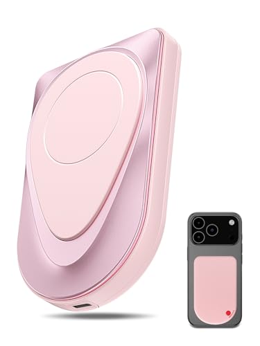 BelleRise Magnetic Portable Charger, 10000mAh Wireless Portable Charger USB-C Cable,...