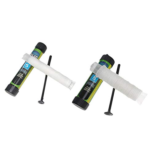 LEIPUPA 2 Unidades 5m 25mm 44mm PVA Solúvel em água para Iscas de Pesca para Carpas Bolsa de Malha U
