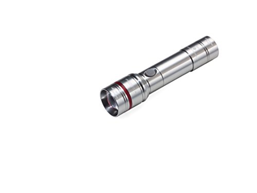 CAR ECO BEAM – TOR54/TI – Taschenlampe – aufladbar am Zigarettenanzünder (12V)– weißes LED-Licht – 2 Lichtstärken, Blinklicht,