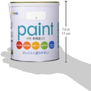 Amazon アサヒペン 水性多用途ex 1 6l 白 Diy 工具 ガーデン