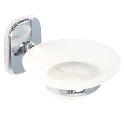 Enzo Rodi 650710 Seifenablage mit Glasschale Serie Nova chrom Cover