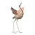 TERESA'S COLLECTIONS Garden Decor for Outside,Brass Metal Crane Garden Statues for Outdoor Decor,Vivid Bird Yard Art Decorations Lawn Ornaments for Porch,Patio,Backyard,Housewarming Gift