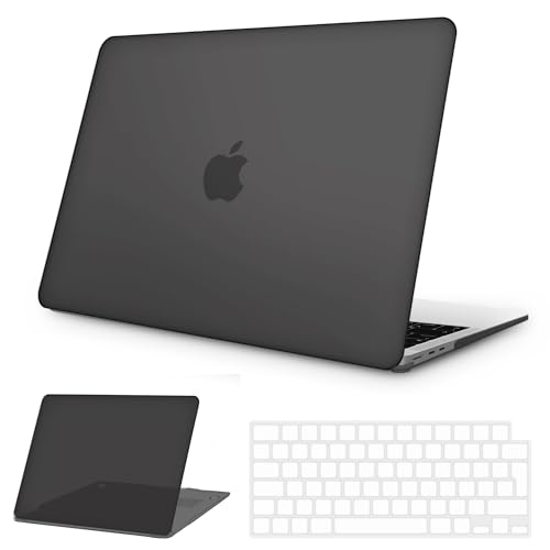 NPUOLS Custodia Protettiva Cover per MacBook Air 13,6 Pollici 2025 2024 2022 M4 M3 M2 A3240 A3113 A2681, Opaco Rigide Protection Custodia e Ultra Sottile TPU UE Tastiera Cover, Nero NPUOLS Custodia Protettiva Cover per MacBook Air 13,6 Pollici 2025 2024 2022 M4 M3 M2 A3240 A3113 A2681, Opaco Rigide Protection Custodia e Ultra Sottile TPU UE Tastiera Cover, Nero