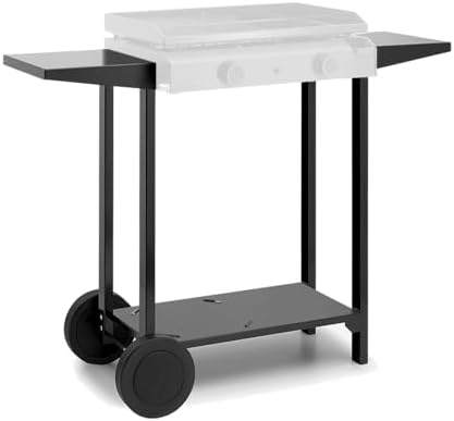 CHARIOT BASE ACIER NOIR 60