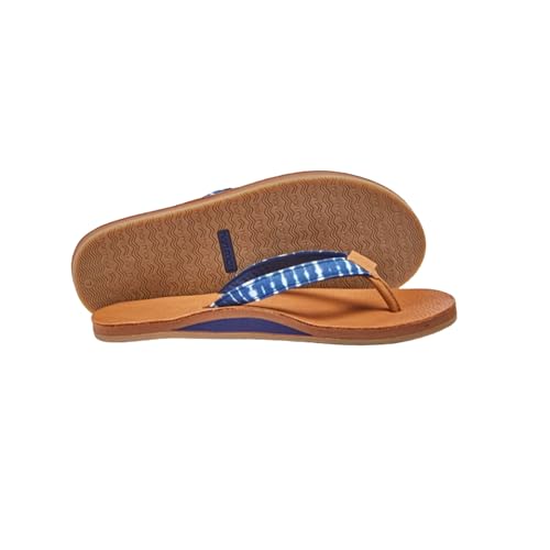 Image of Hari Mari- Dunes Sunset- Women's Retro Inspired Platform Boat-Safe Flip Flops- No Break Ins, Firm Arch Support, Antimicrobial, and Floats in Water