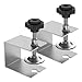 Drawer Clamps Cabinet Installation Clamp Stainless Steel Drawer Fixing Clip Adjustable Hardware Jig Portable Front Tool