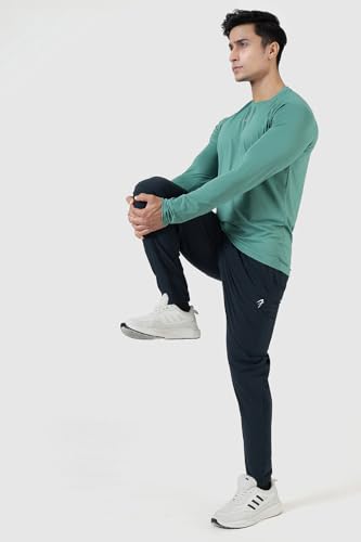 Image of FUAARK Men's Full Sleeves Gym Slim Fit T-Shirt