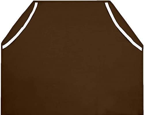 Preschool Cot Sheets Toddler Daycare/Pre-School Cot Sheet Corner Elastic Loops Cot Bed Fitted Sheet/Children's Naptime Cot Sheet- Chocolate Solid- 22" W X 40" L - Pack of 8