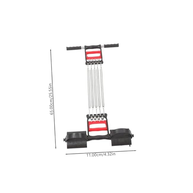 Chest Expander for Men Detachable Resistance Band Chest Exerciser Durable Spring Workout Equipment for Home Gym Resistance for Chest Training