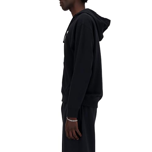 Sweat shirt New Balance Sport Essentials Logo French Terry Full Zip EU - vue 5