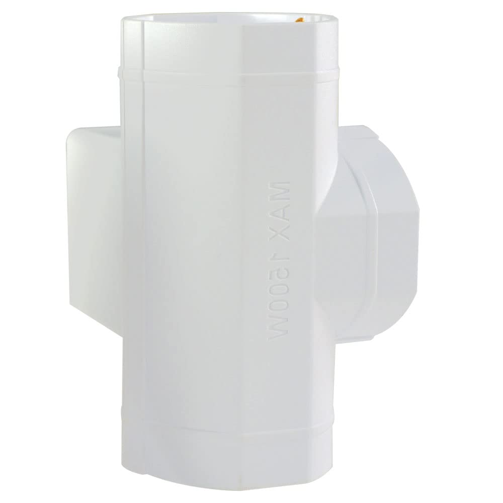 Prolunga Elettrica POLY POOL MULTISIZE - Cavo 40 Cm, Spina Piccola 10A, Presa Grande Schuko, Con Interruttore Sicurezza - Foto 2