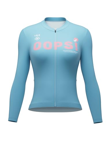 INBIKE Maglia Ciclismo Donna Maglia MTB Donna Estivo Maglia Bici Maniche Lunghe Tessuto a Rete Traspirante Leggero Bicicletta Bici da Corsa