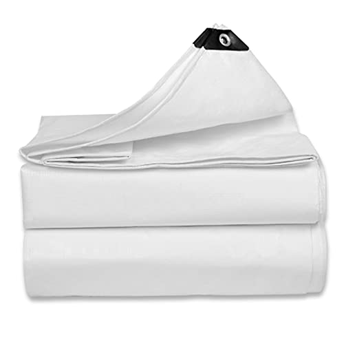 Lona de PE Impermeable con Aislamiento Térmico y Sombrilla Protectora Blanca
