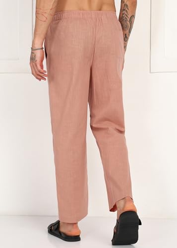 Image of Men's Cotton Linen Pajama
