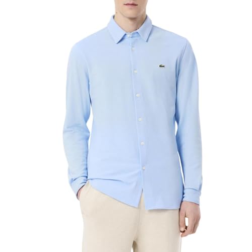 Lacoste Men's Slim Fit Long Sleeve Woven Shirt