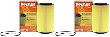 FRAM Extra Guard CH9999, 10K Mile Change Interval Cartridge Oil Filter (Pack of 2)