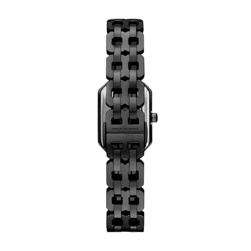 Image of Armani Exchange A|X Women's Two-Hand Rectangular Watch, Stainless Steel Watches for Women