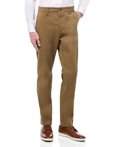 BOSS Men's Cotton Twill Chino Tapered Trousers