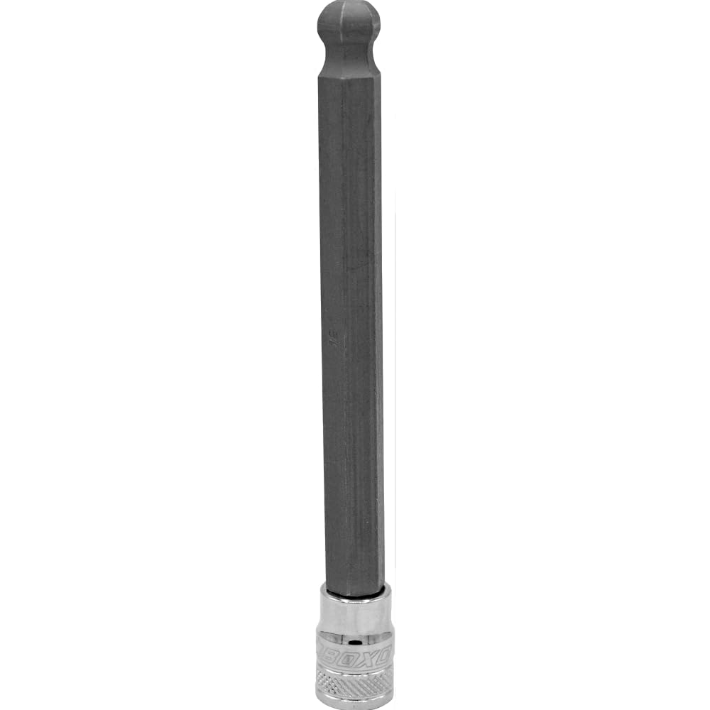 3/8" Drive Long Ball Ended Hex Bit Socket H7 154mm Length BOXO SB32-B07154