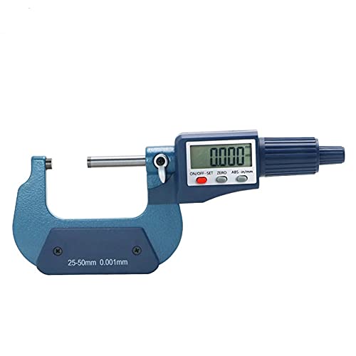 TEMKIN 25-50 MM Digital Micrometer 0.001 MM Electronic Micrometers Caliper Gauge Micron Outside Micrometer Micrometer