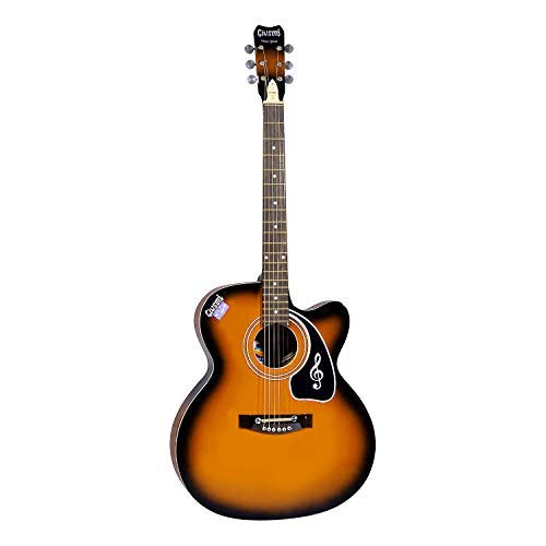 Image of KETOSTICS Givson Rosewood Venus Special KS-Vs-SUN, Acoustic Guitar Combo With Cover /Bag, String Set, Belt and Picks (SUNBRUST)