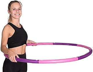 Hoopomania Light Hoop, hula hop 1,2 kg, wielokolorowy (różowy, fioletowy)