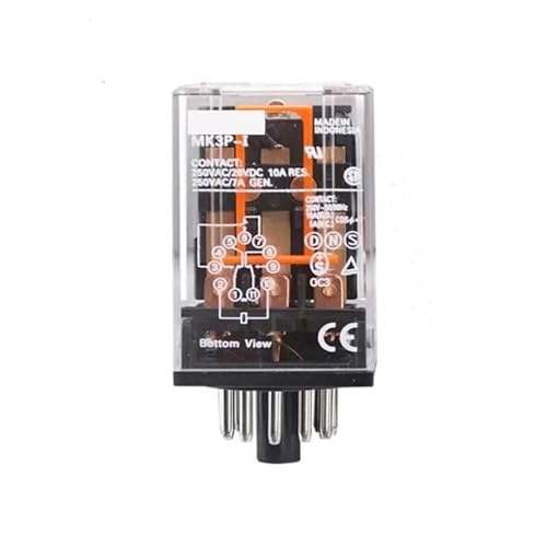 Relais de puissance 3P-2 DC12V miniature pour circuit imprimé industriel
