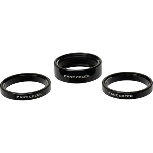 Cane Creek Interlok Headset Spacer Kit Black, 1-10Mm 2-5Mm