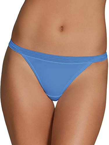 Lingerie Fruit Of The Loom Everlight : string noir invisible respirant pour femme