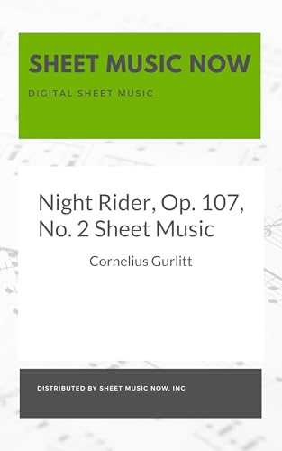 Night Rider, Op. 107, No. 2 Sheet Music