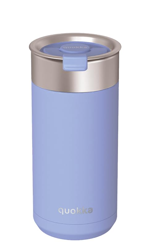 Gobelet lavande haut de gamme en acier inoxydable réutilisable de 400 ml