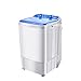 Hbao Lavadora portátil de gran capacidad de 7 kg, lavadora y secadora de lavadora (color: C, tamaño