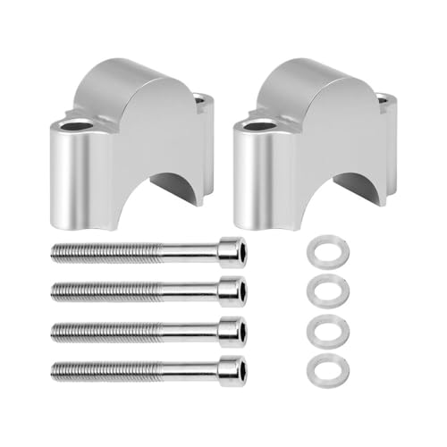 Serrage de guidon de rechange robuste en aluminium pour moto 22mm et 28mm