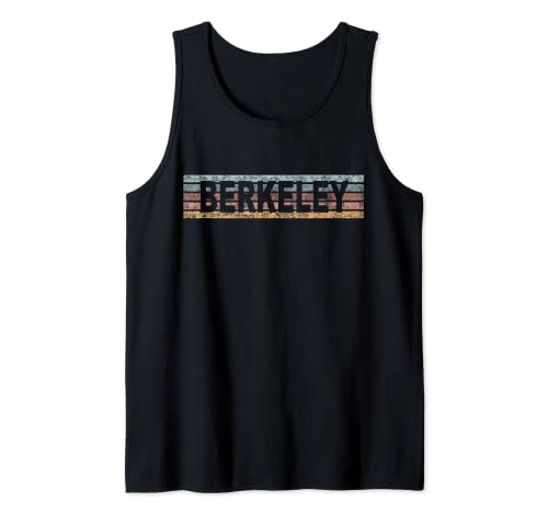 Berkeley California CA USA Retro Tank Top