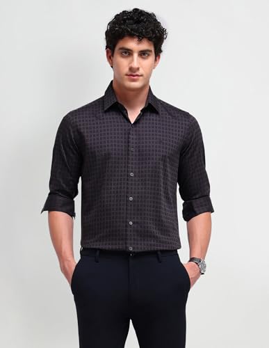 Image of Arrow Men's Printed Slim Fit Shirt