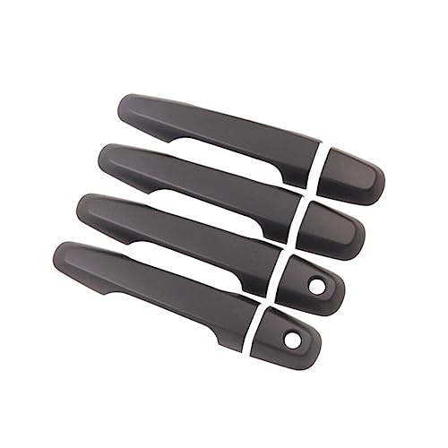 Poignée de porte Mitsubishi Triton L200 anti-rayure en chrome noir durable