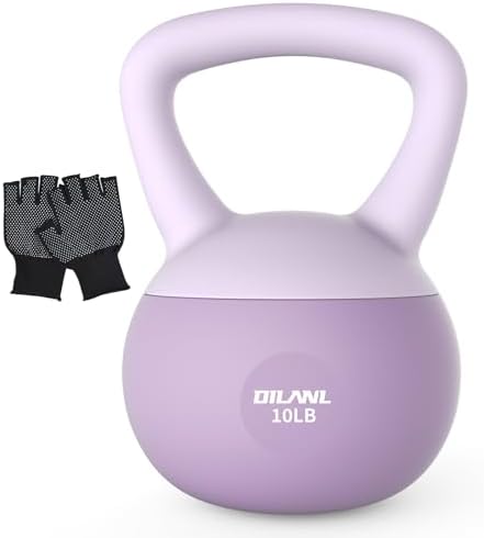 Soft Kettlebell, Safe Strength Training Kettle bell, Cushioned Im...