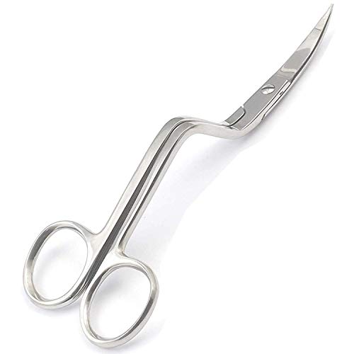 PRECISE CANADA: 6" Large Double Curved Scissors - Stainless Steel