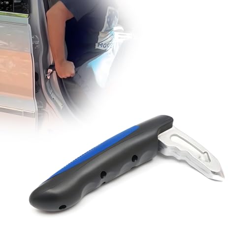 Wevdn Car Handle Assist for Elderly, Portable Multifunction Auto Door Handle Assist for Seniors and Handicapped, Vehicle Door Latch Support Handle for Easy Exit, Car Accessories (Blue)