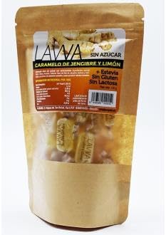 L.JENGIBRE Y LIMON CARAMELOS BOLSA 100GRS. LAVVA