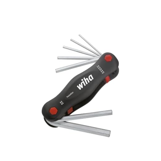 Wiha Multitool PocketStar® Sechskant 7-tlg. (23040), per Tastendruck, schneller Zugriff, als Längs- und Quergriff einsetzbar, sicher verstaut, all-in-one Werkzeug
