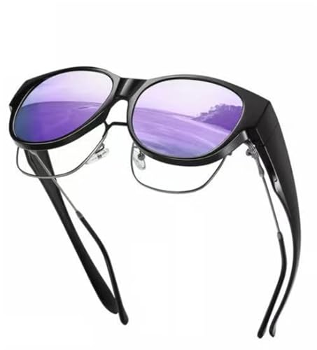 Filterseed Sunglasses, Polarized Protection Trendy Round Cat-eye Sunglasses, Polarized Sunglass Fit Over Glasses4