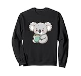 Photo Gallery carino koala che tiene una tazza kawaii animali amante felpa Photo Gallery carino koala che tiene una tazza kawaii animali amante felpa